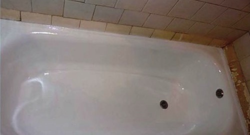 Реставрация ванны жидким акрилом | Шеметово