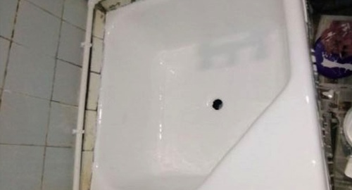 Обновление душевого поддона акрилом | Шеметово